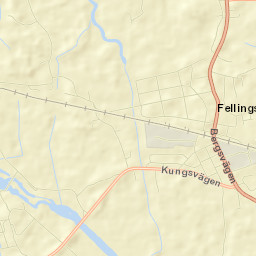 Fellingsbro Street Map