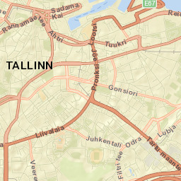 Tallinn Street Map