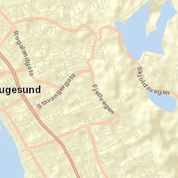 Haugesund Street Map