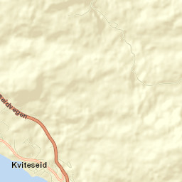 Kviteseid Street Map