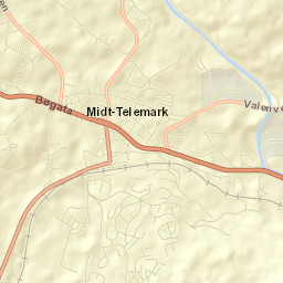 Bø Street Map