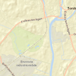 Torshälla Street Map