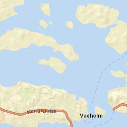 Vaxholm Street Map