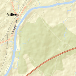 Vålberg Street Map