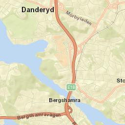 Bergshamra Street Map