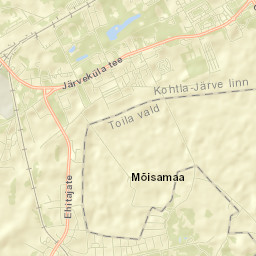 Kohtla-Järve Street Map