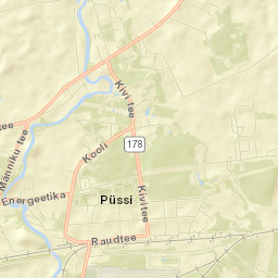 Püssi Street Map