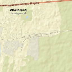 Ivangorod Street Map
