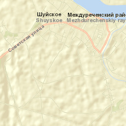 Shuyskoye Street Map