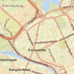 Vasastan Street Map