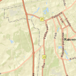 Rakvere Street Map