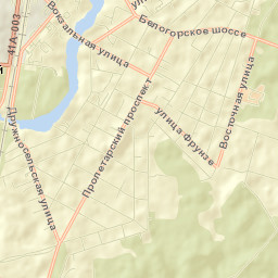 Siverskiy Street Map