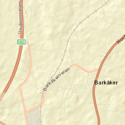 Barkåker Street Map