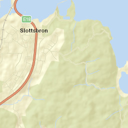 Slottsbron Street Map