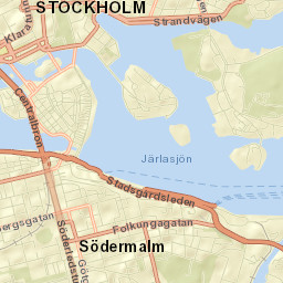 Stockholm Street Map