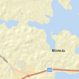 Mörtnäs Street Map