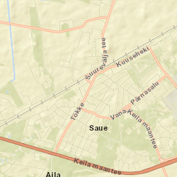 Saue Street Map