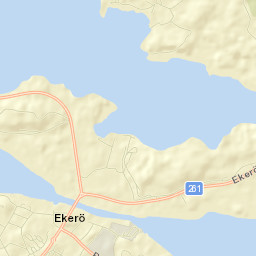 Ekerö Street Map