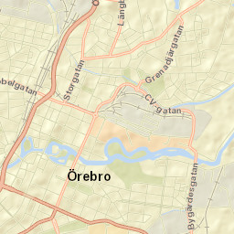 Örebro Street Map
