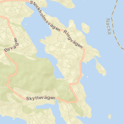 Saltsjöbaden Street Map