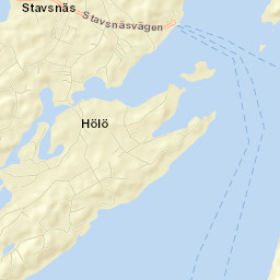 Stavsnäs Street Map