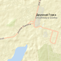 Druzhnaya Gorka Street Map