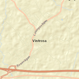 Vintrosa Street Map