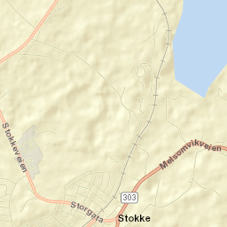 Stokke Street Map