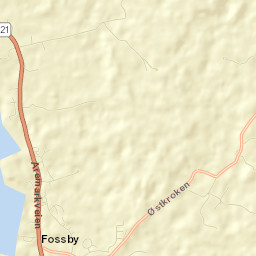Fossby Street Map