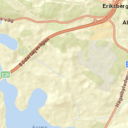 Eriksberg Street Map