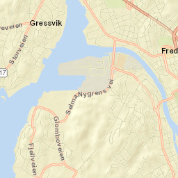 Fredrikstad Street Map