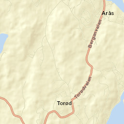 Årøysund Street Map