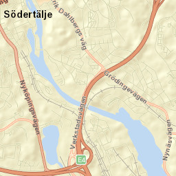 Södertälje Street Map