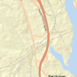 Pershagen Street Map