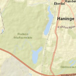 Haninge Street Map
