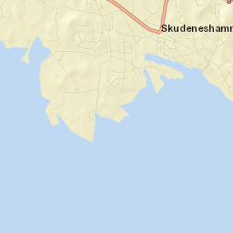 Skudeneshavn Street Map