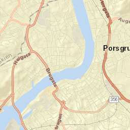 Porsgrunn Street Map