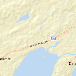 Dalarö Street Map