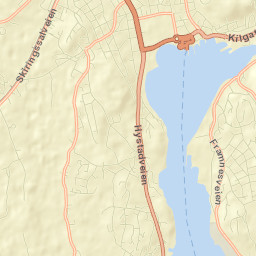 Sandefjord Street Map