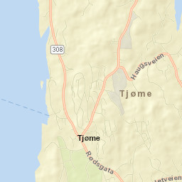 Tjøme Street Map