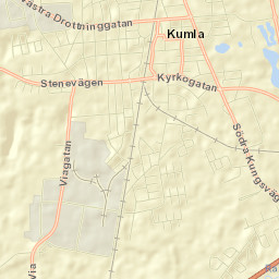 Kumla Street Map