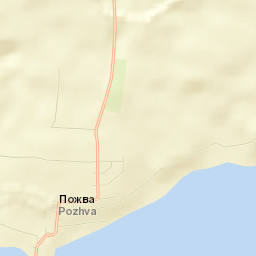 Pozhva Street Map