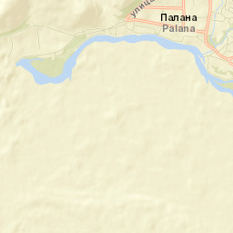Palana Street Map