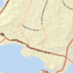 Larvik Street Map