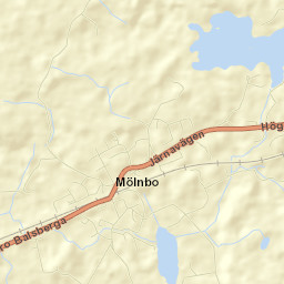 Mölnbo Street Map