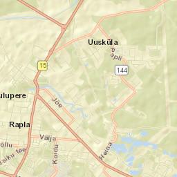 Rapla Street Map