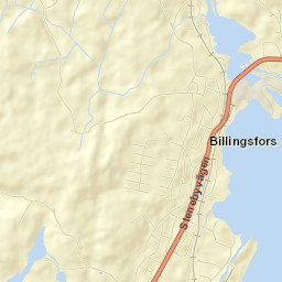 Billingsfors Street Map
