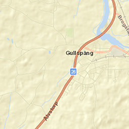 Gullspång Street Map