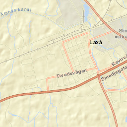 Laxå Street Map