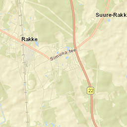 Rakke Street Map